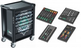 Wera 9700 Tool Rebel Roller 1 Cabinet With 78 Piece Mixed Hand Tool Selection & Trays £2,099.00